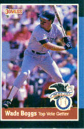 1988 Donruss All-Stars Baseball Cards  031      Wade Boggs#{(Top AL Vote Getter)